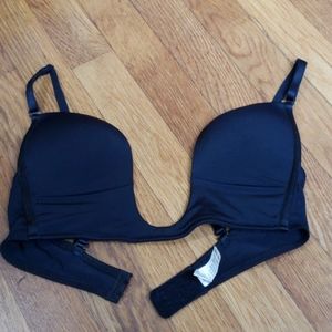 U-plunge bra